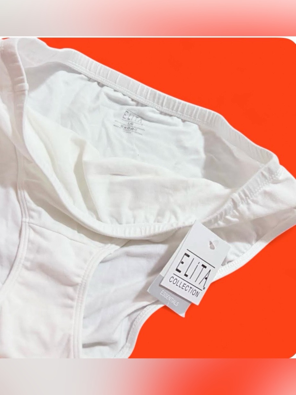 Women's White Cotton Comfort Panty
